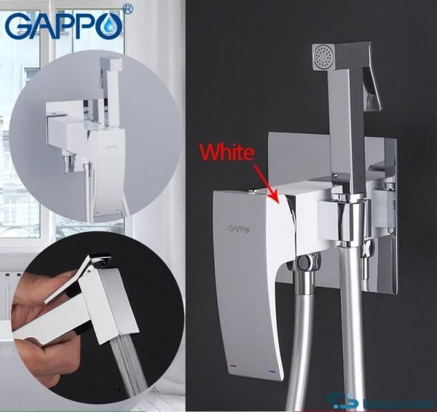 Cмеситель гигиенический встраиваемый Gappo G7207-8